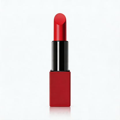 Nourishing Matte Red Lipstick Set in Bold Square Case