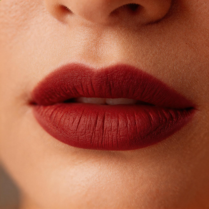 Velvet Matte Long-Lasting Lipstick in Classic Black Bullet Tube