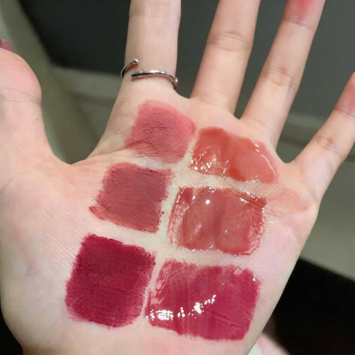 Dual-Ended Liquid Lipstick & Glassy Lip Gloss Duo in Pastel Pink Case