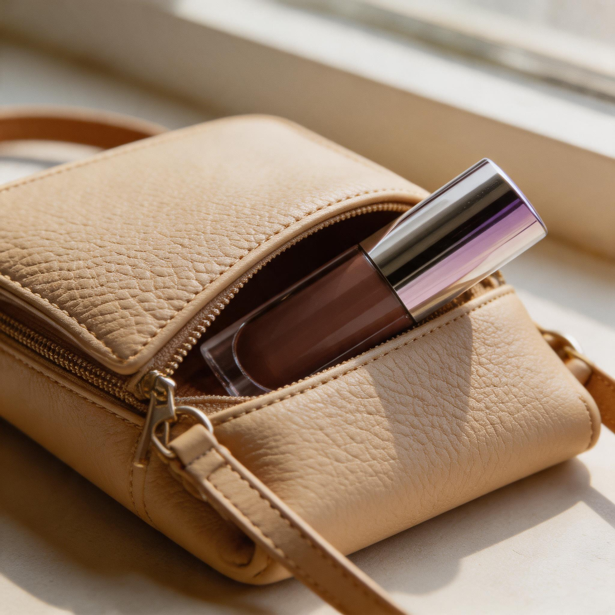🍒🍒Mocha Nude High-Shine Lip Glaze