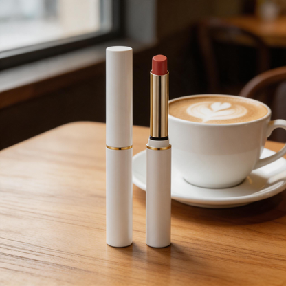 Velvet Matte Lipstick in Slim White Gold Case
