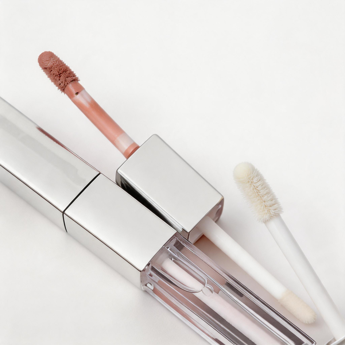 Nude Lip Color & Clear Gloss Duo