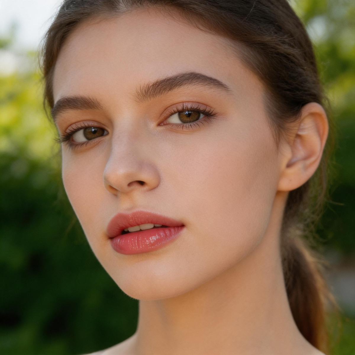 Dual-Ended Glassy Gloss & Velvet Lip Stain Duo in Metallic Tube