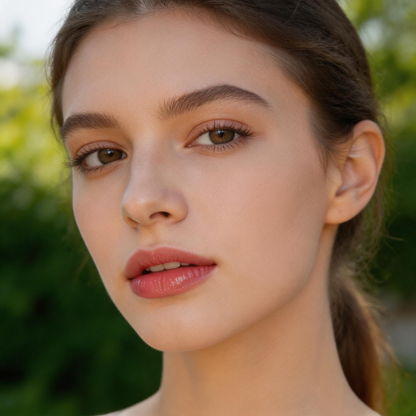 Dual-Ended Glassy Gloss & Velvet Lip Stain Duo in Metallic Tube